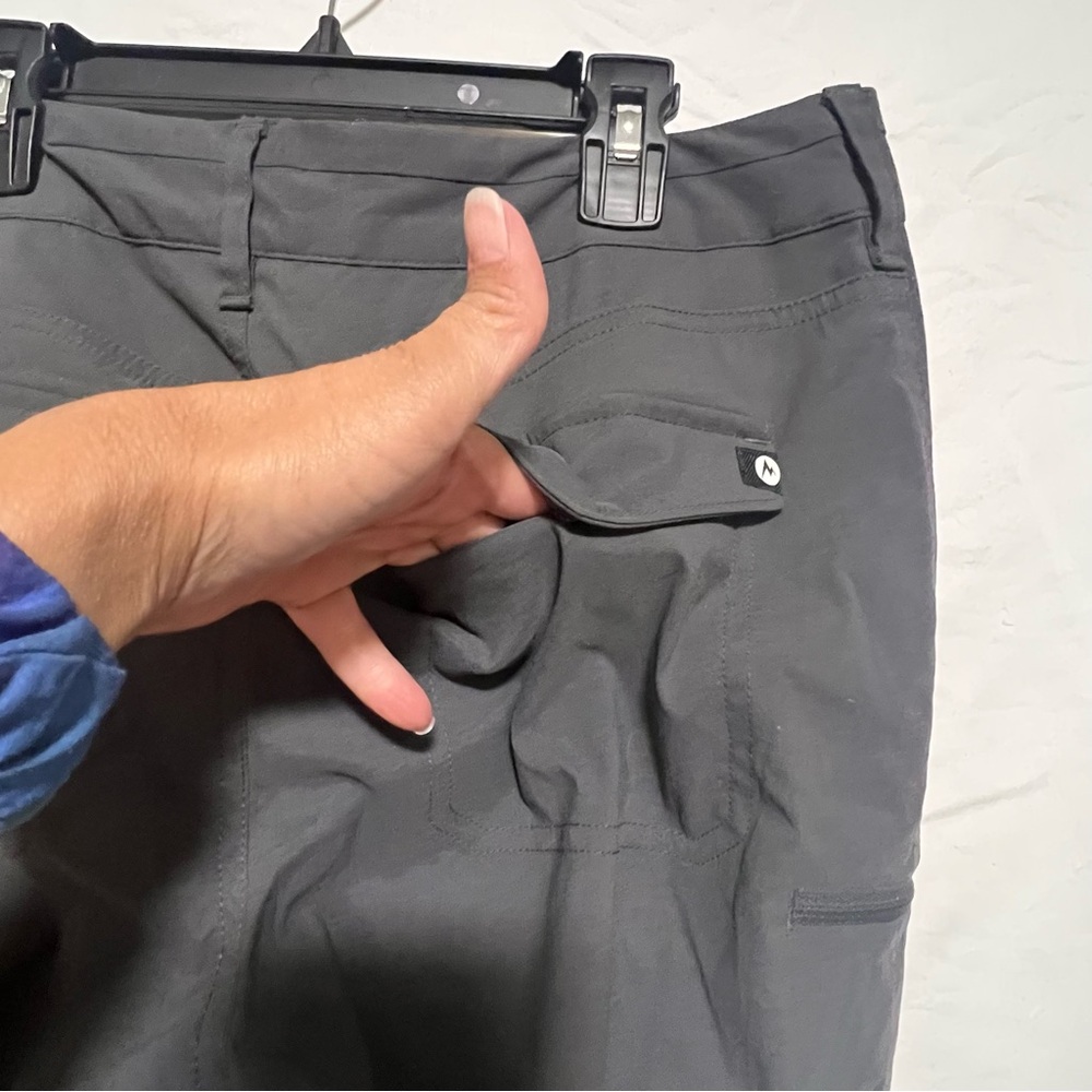 NEW Marmot Gray Raina Hiking Outdoor Rain Pants Spring Waterproof Activewear - Picture 14 of 16